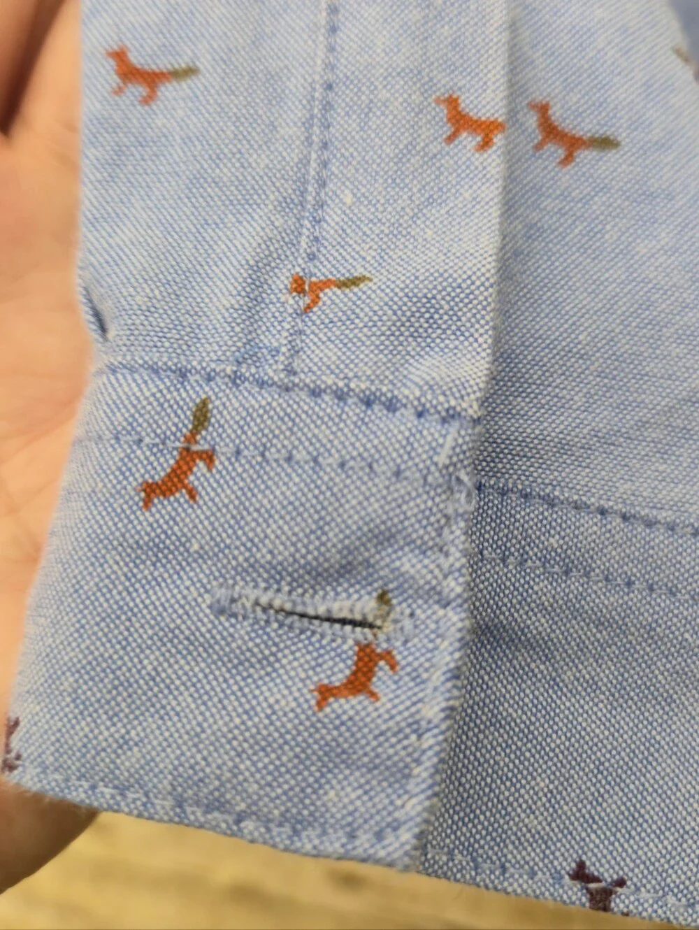 First Wave Boys Button Down Foxes